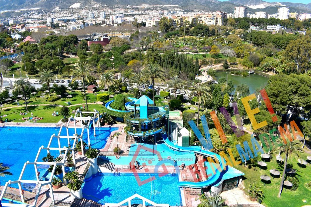 Vive Benal Beach 423, Primera Linea De Playa, Parque Acuatico Benalmádena Kültér fotó