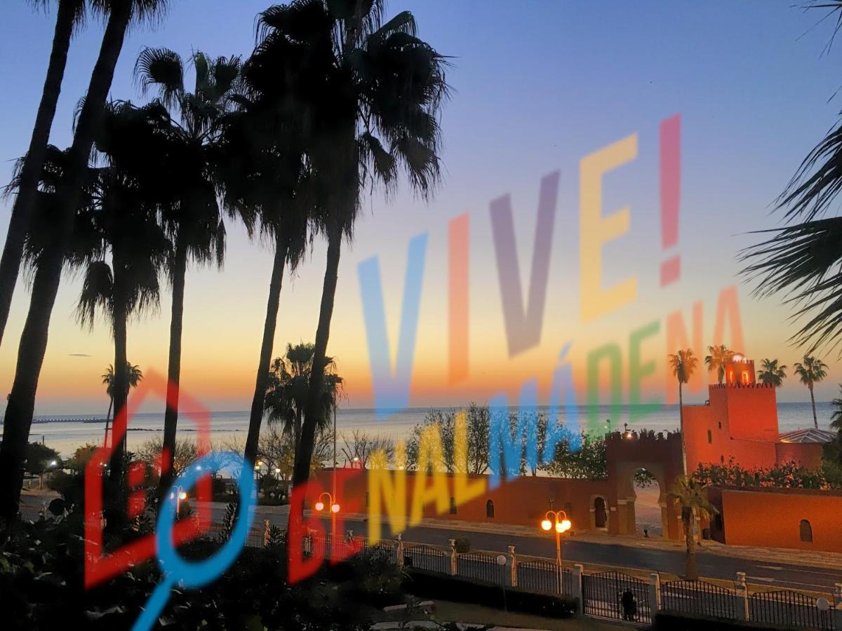Vive Benal Beach 423, Primera Linea De Playa, Parque Acuatico Benalmádena Kültér fotó
