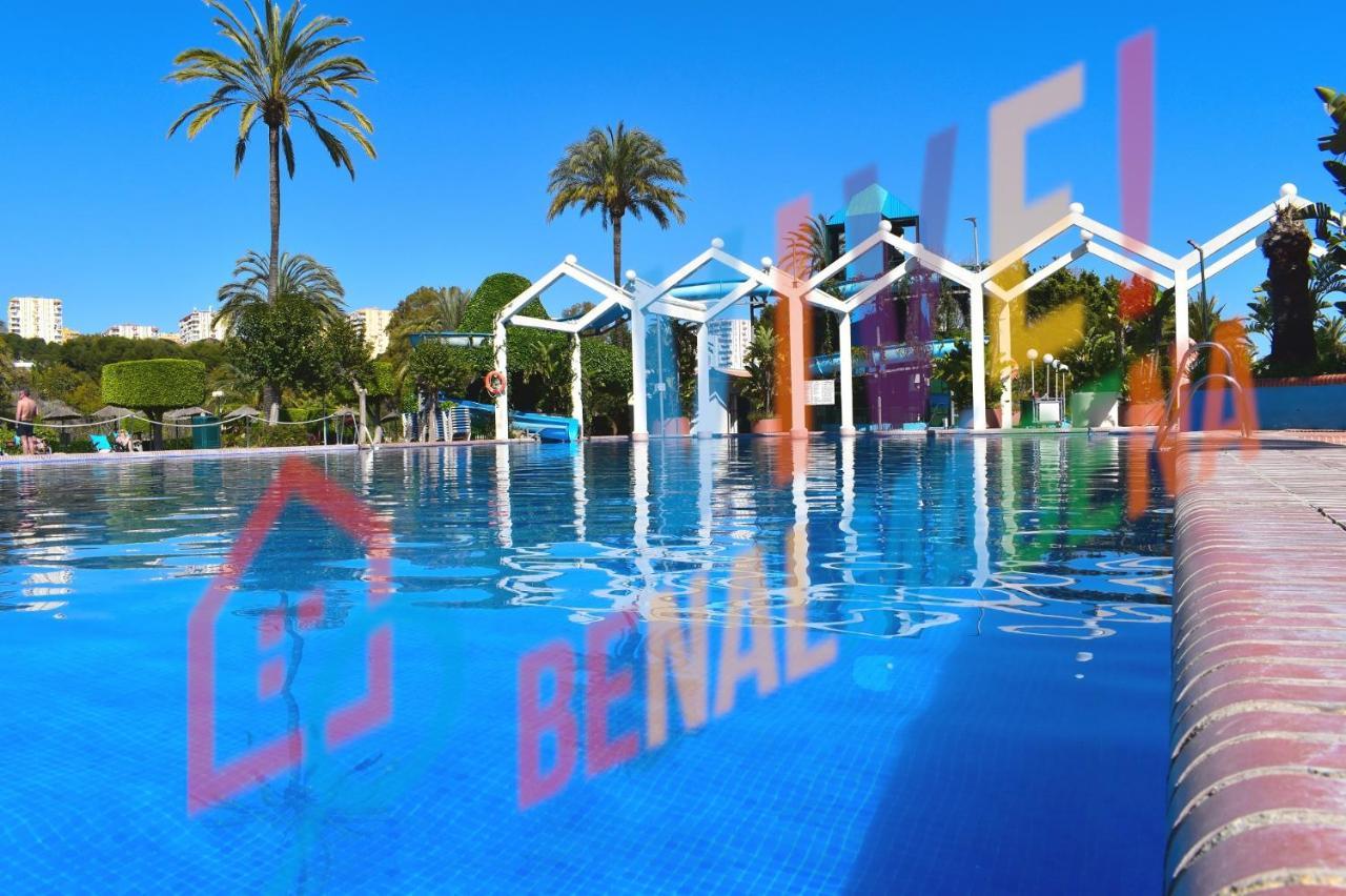 Vive Benal Beach 423, Primera Linea De Playa, Parque Acuatico Benalmádena Kültér fotó