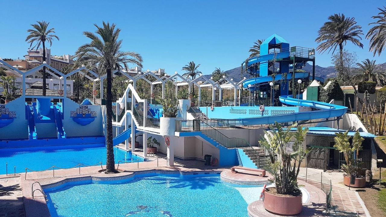 Vive Benal Beach 423, Primera Linea De Playa, Parque Acuatico Benalmádena Kültér fotó